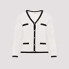 S Max Mara Kenya Wool Cardigan In Ecru