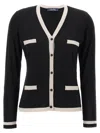 S Max Mara Sweaters In White/black
