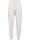 S Max Mara Knit Tapered Trouser In Grey