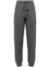 's Max Mara Opera Elastic Waist Knit Pants In Grey