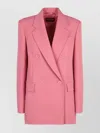 S Max Mara Lamella Wool Blazer Double-breasted
