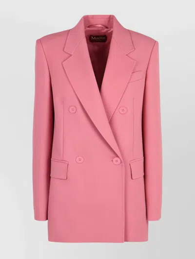 's Max Mara Lamella Wool Blazer Double-breasted