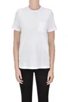 S Max Mara White Cotton Madera T-shirt In White