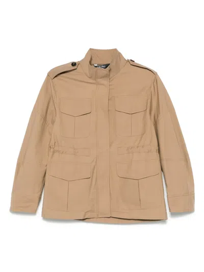 's Max Mara Leila Twill Belted Jacket In Camel