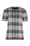 S Max Mara Lesena Jacquard Knit T-shirt In Multicolor
