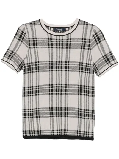 S Max Mara Lesena T-shirt In Black