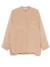 S Max Mara Leticia Shirt In Neutrals