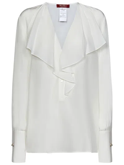 's Max Mara Leva Shirt In Bianco