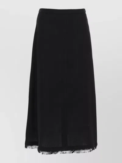 S Max Mara Linen A-line Skirt