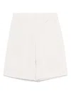 's Max Mara S Max Mara Linen And Cotton Blend Bermuda Shorts