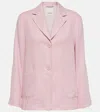 's Max Mara Socrates Single-breasted In Cipria