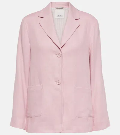 'S MAX MARA LINEN BLAZER