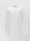 S Max Mara Camicia In Puro Lino In White