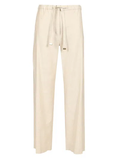 's Max Mara Linen Drawstring Trousers