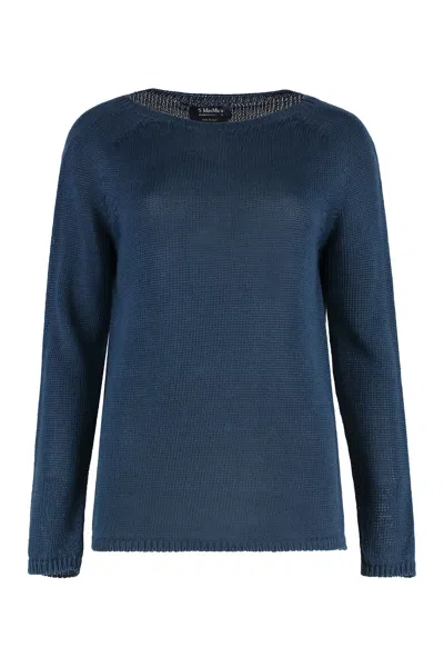 S MAX MARA LINEN SWEATER