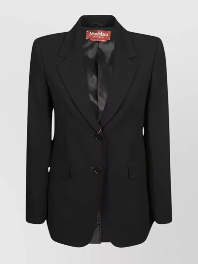 S Max Mara Linz Double-breasted Cady Jacket