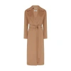 S Max Mara Livia Long Belted Coat In Beige