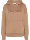 S Max Mara Felpa Sapore In Brown