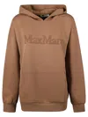 S Max Mara Felpa Sapore In Brown