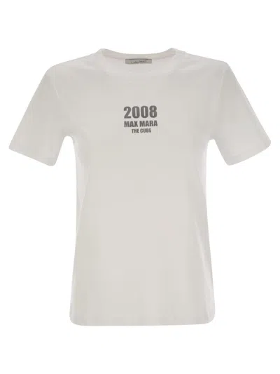 'S MAX MARA LOGO PRINTED CREWNECK T-SHIRT