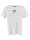 's Max Mara Logo Printed Crewneck T-shirt In White