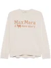 S Max Mara Logo Wool Jumper