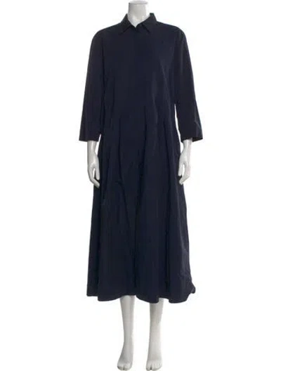 Pre-owned 's Max Mara Long Dress In Black