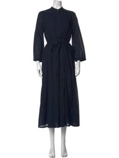 Pre-owned 's Max Mara Long Dress In Grey