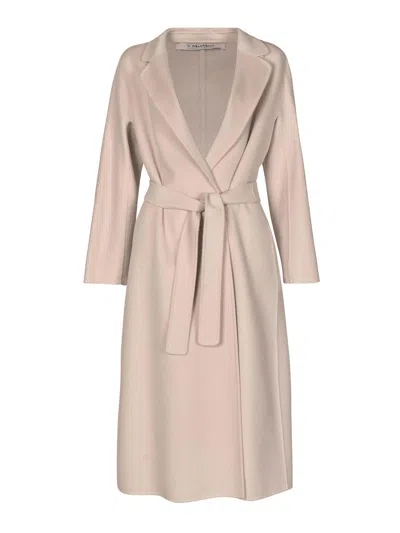 's Max Mara Long Dressing Gown Coat In Blue