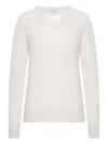 S Max Mara Cotton Sweater In Neutral