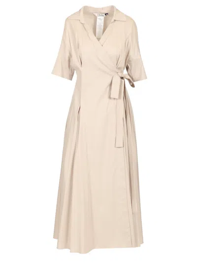 's Max Mara Long Wrap Shirt Dress