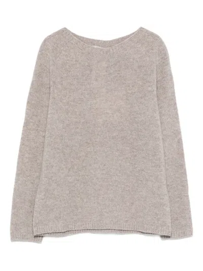 's Max Mara Georg Wool And Cashmere-blend Sweater In Gray