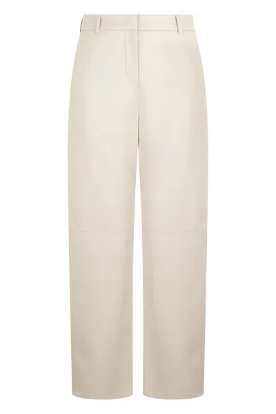 's Max Mara S Max Mara Loose Polyester Pants In Neutral