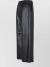 's Max Mara Luciana Leather Cropped Pants