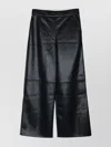 's Max Mara Luciana Wide Leg Trousers With Elastic Waistband In Black