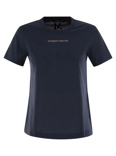 's Max Mara S Max Mara Lusso - Short-sleeved T-shirt In Blue