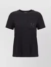 S Max Mara Embroidered-logo Cotton T-shirt