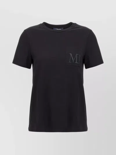 S MAX MARA 'MADERA' POCKET CREW NECK T-SHIRT