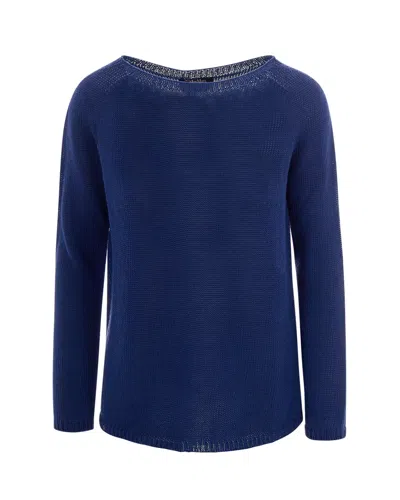 S Max Mara Maglia Basic Bluette