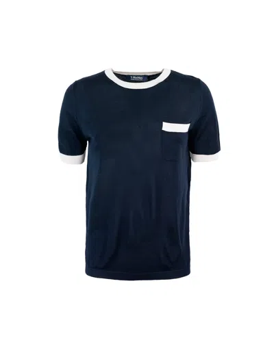 S Max Mara Maglia Egidio Blu In Blue