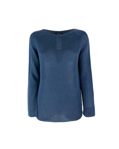 S MAX MARA GIOLINO BLUE JERSEY