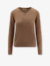 S Max Mara Idoneo Wool Sweater In Brown