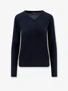 S Max Mara Idonero Wool Sweater In Blue