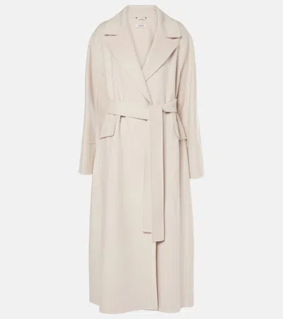 【送料 関税込】’S Max Mara Malika wool wrap coat S Max Mara Malika Wool Wrap Coat In Neutrals | ModeSens