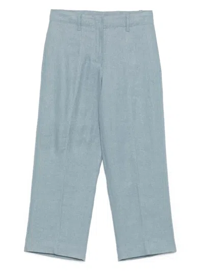 's Max Mara Marco Trousers In Blue