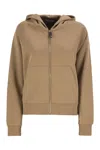 S Max Mara Marea Sweatshirt In Technical Cotton In Neutral