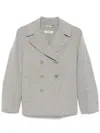 S Max Mara Margot Jacket In Grey