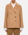 's Max Mara Margot Peacot With Gold Botton S Max Mara In Camel