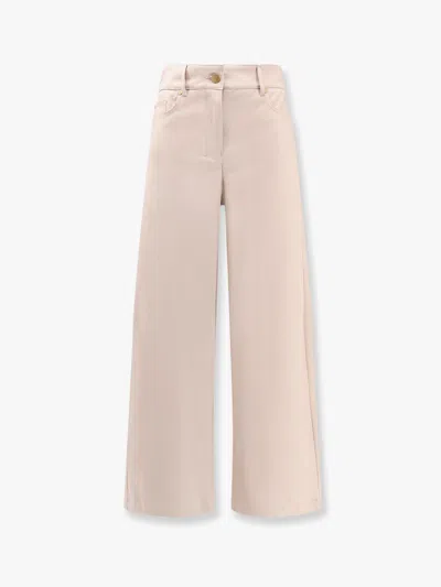 S Max Mara Marianna Distressed Fabric Trouser