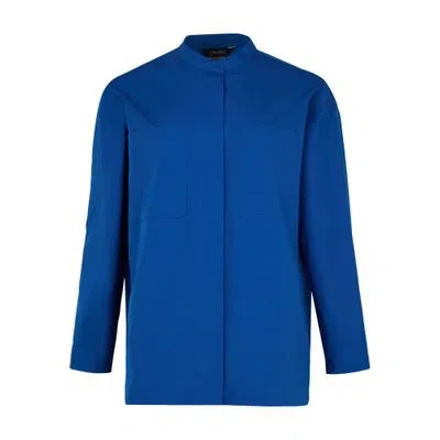 's Max Mara Marisa Long-sleeved Shirt In Blue
